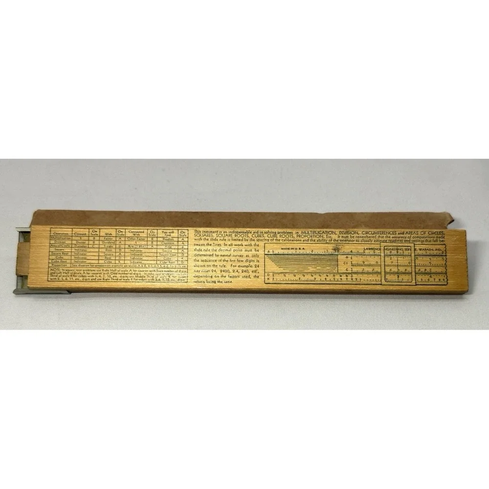 Lawrence Engineering Service Small Wooden 8